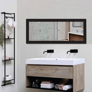 Creative Arts n Frames 15x40 Inch Full Length Mirrors in Black