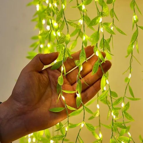 TechPride Leaf Design Outdoor String Lights