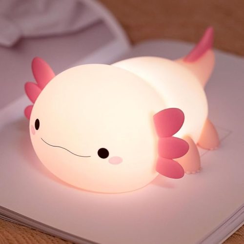 Desidiya Touch-Activated Axolotl Night Lights for Kid