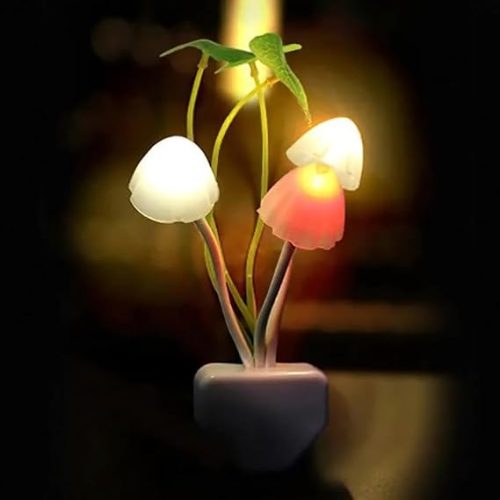 Smart Sensor LED Lamp for Side Table with Mushroom Design