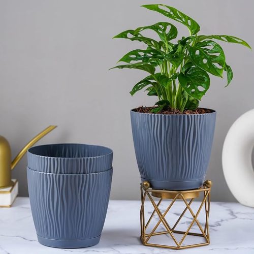 Nurturing Green Set of 3 Self-Watering Plant Pots - Buy Plant Pots Online